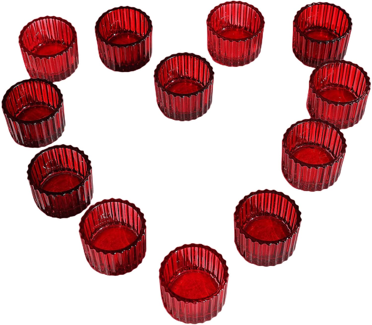 Brown Candle — 4" — Red