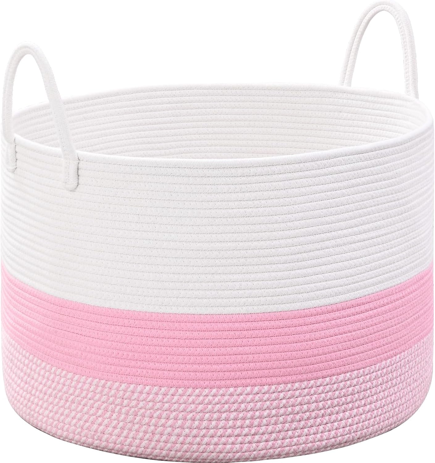 Boho Black Throw Pillow — 20" — Light Pink - Wide