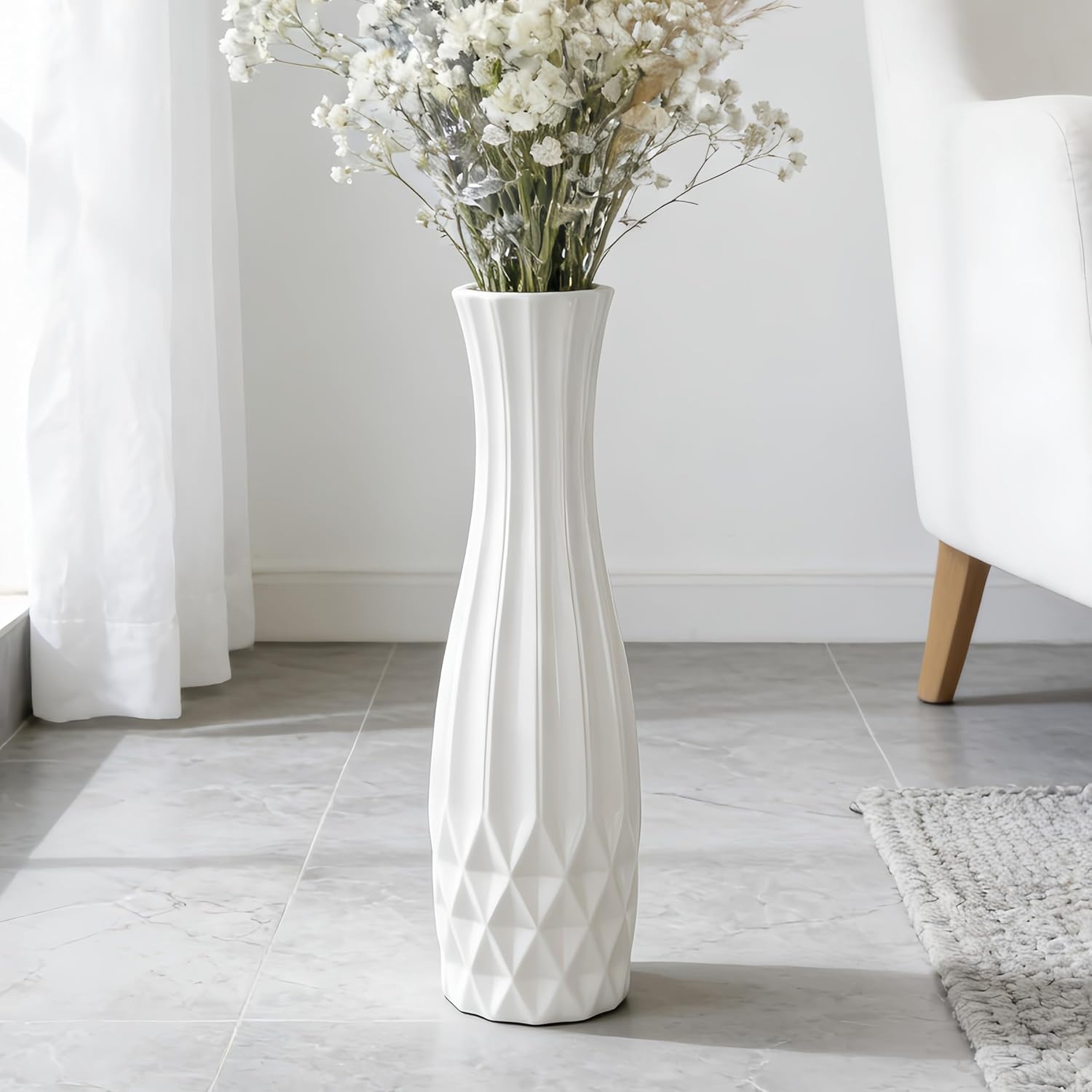 Ceramic Flower Vase — 24" — Shape 2