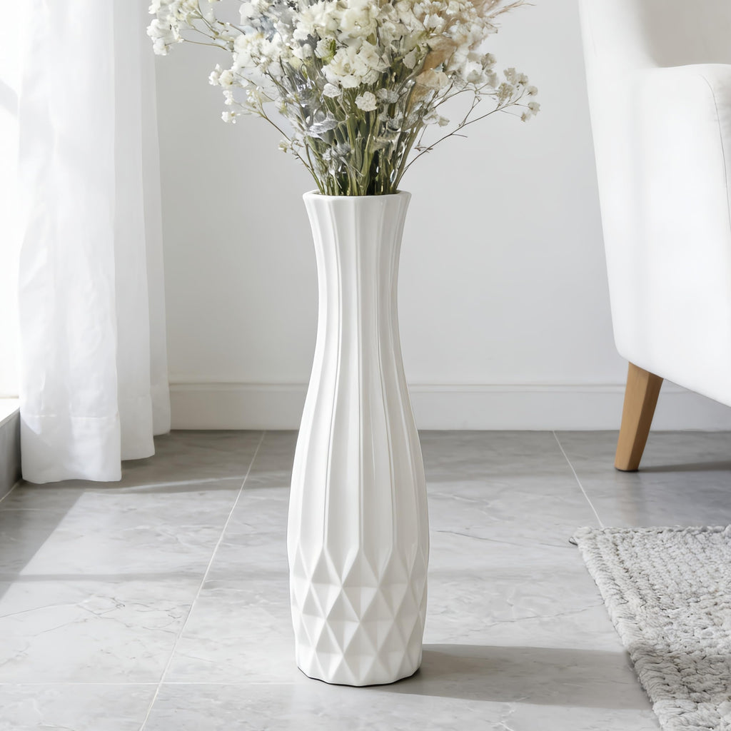 Ceramic Flower Vase — 24"