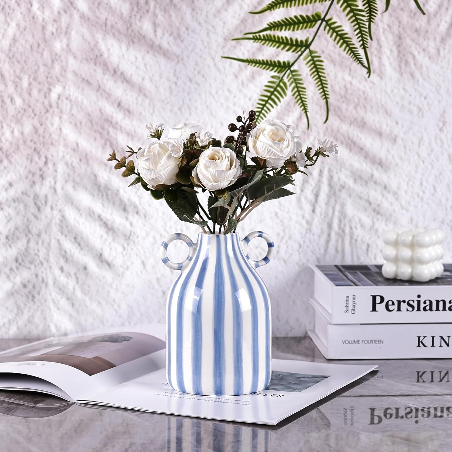 Boho Black Flower Vase - View 3