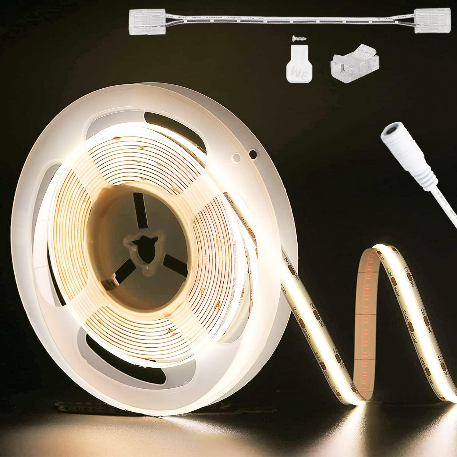 Metal LED Strip Light — 4000K/20ft