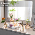 Gold Flower Vase — Set of 10 - View 6