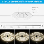 Dimmable Metal LED Strip Lights - View 2