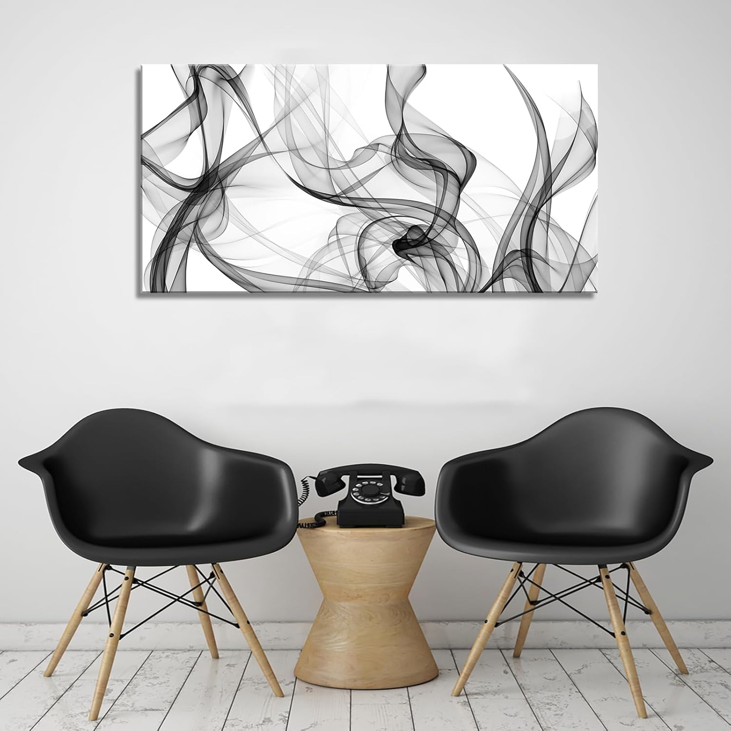 Beige Canvas Wall Art — 40" - View 3