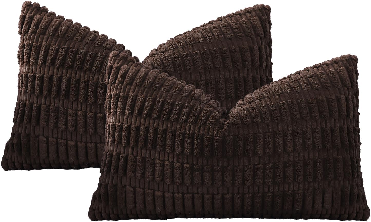 Lumbar Boho Beige Throw Pillow Cover — 24" - View 7