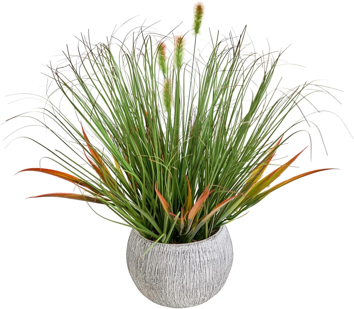 Farmhouse Green Faux Plant — Grass