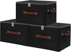 Linen Beige Storage Bin — Set of 1 — Medium (Pack of 3）