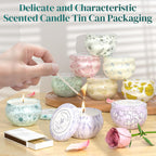 Metal Scented Candle — Set of 9 - View 5