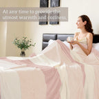 Beige Throw Pillow — 60" - View 2