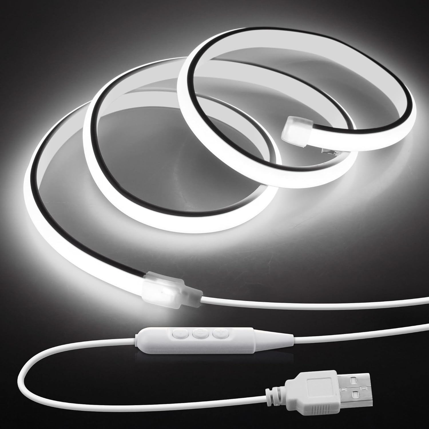Dimmable White LED Strip Light — Cold White