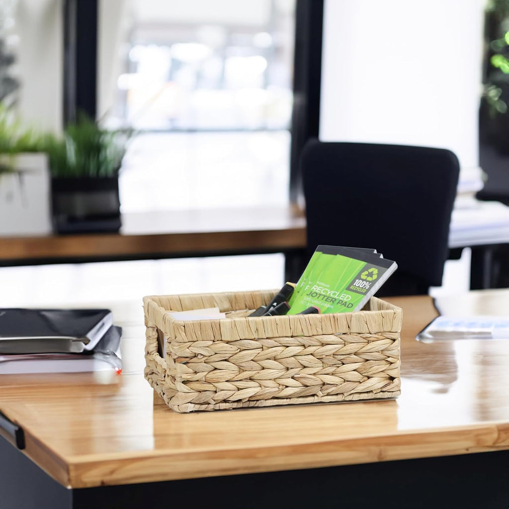 Boho Rattan Woven Basket - View 5