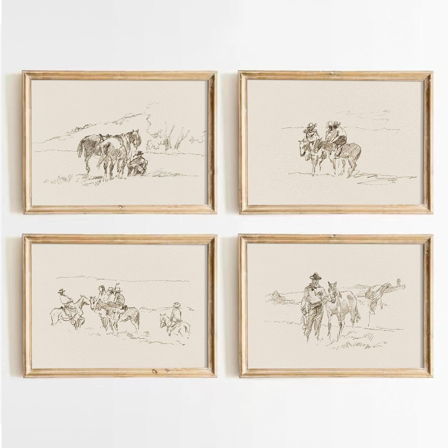 Framed Metal Wall Decor — 8" — 12"x16" Unframed