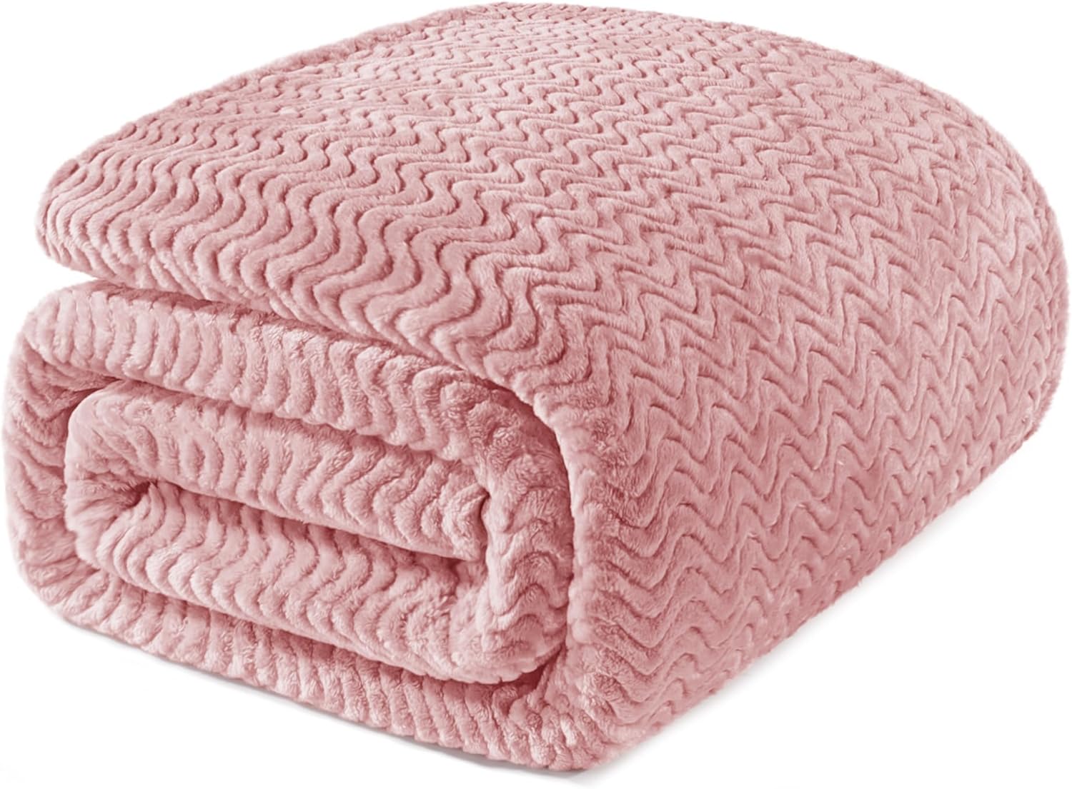 Black Throw Pillow — 70" — Pink