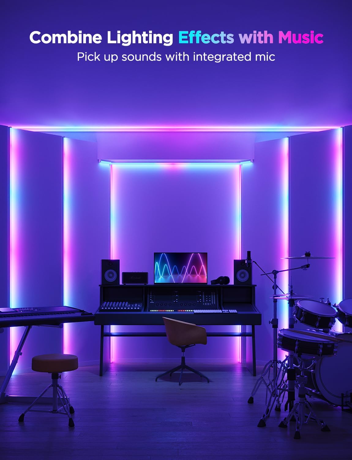 Smart Metal LED Strip Lights - View 8