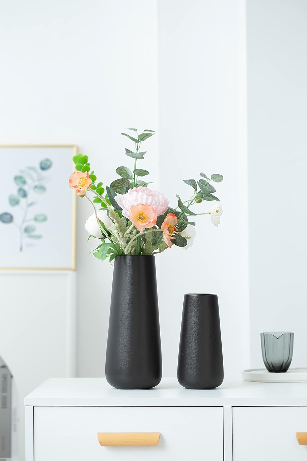 Farmhouse Black Decorative Vase — 11" - View 3