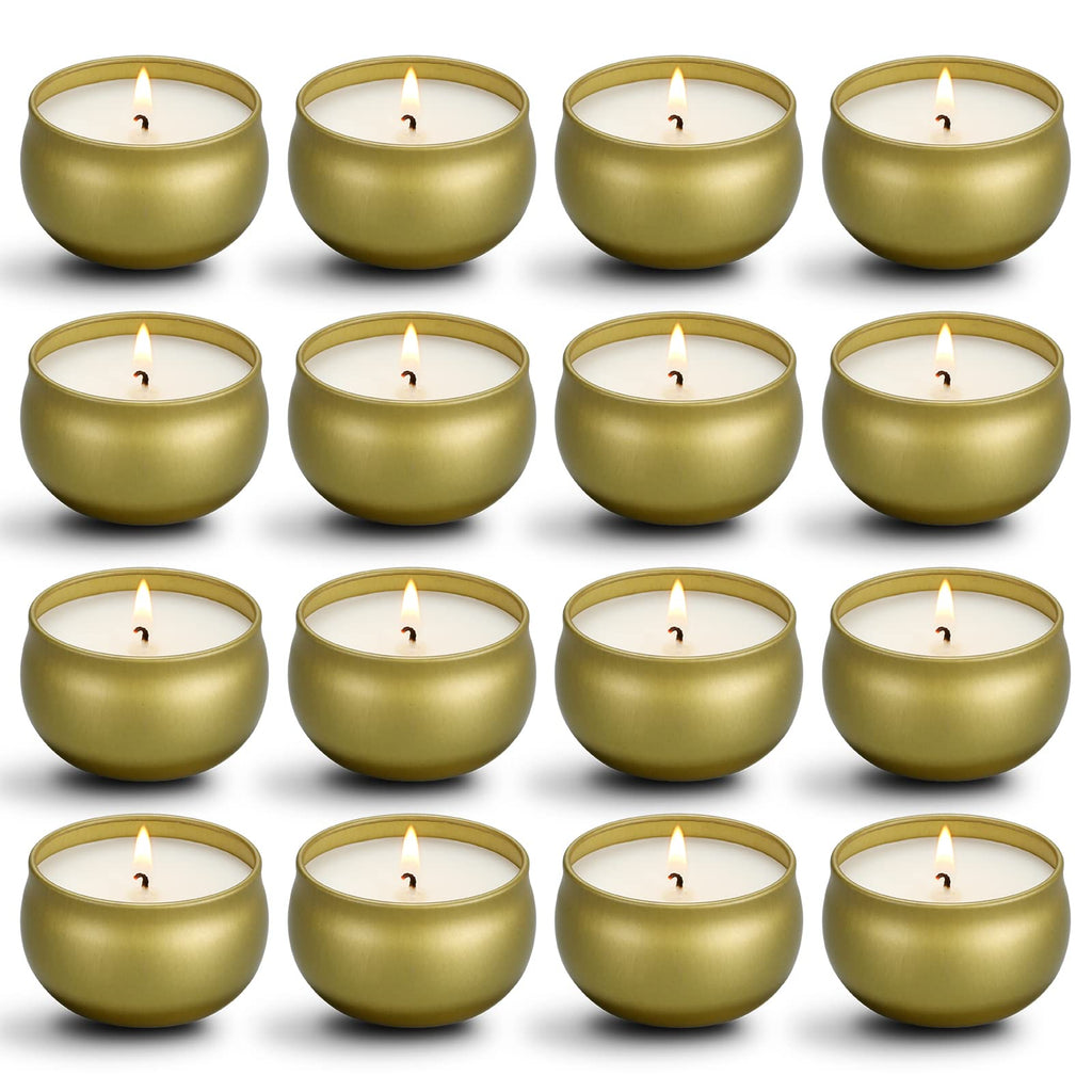 Soy Wax Metal Scented Candle
