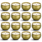 Soy Wax Metal Scented Candle