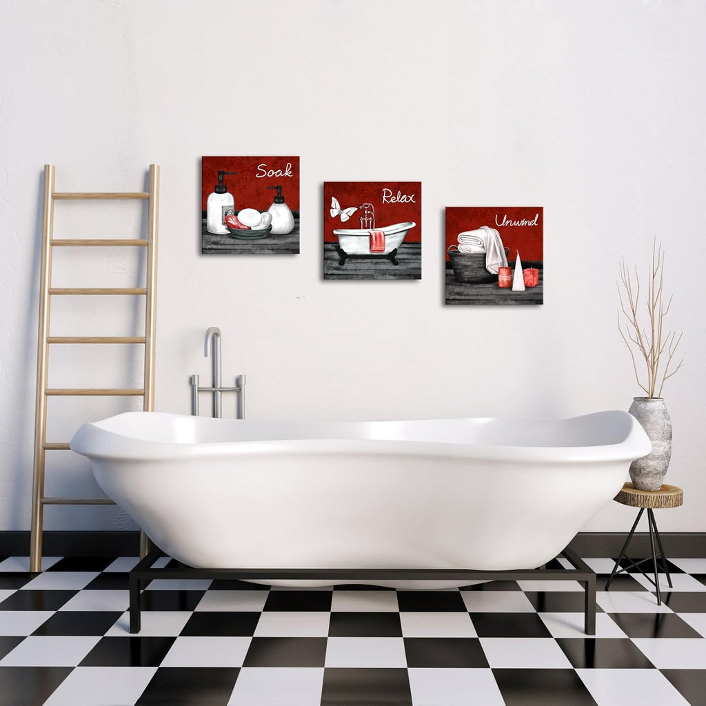 Framed Beige Wall Art - View 3