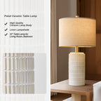 Modern Beige Desk Lamp — 23" - View 3