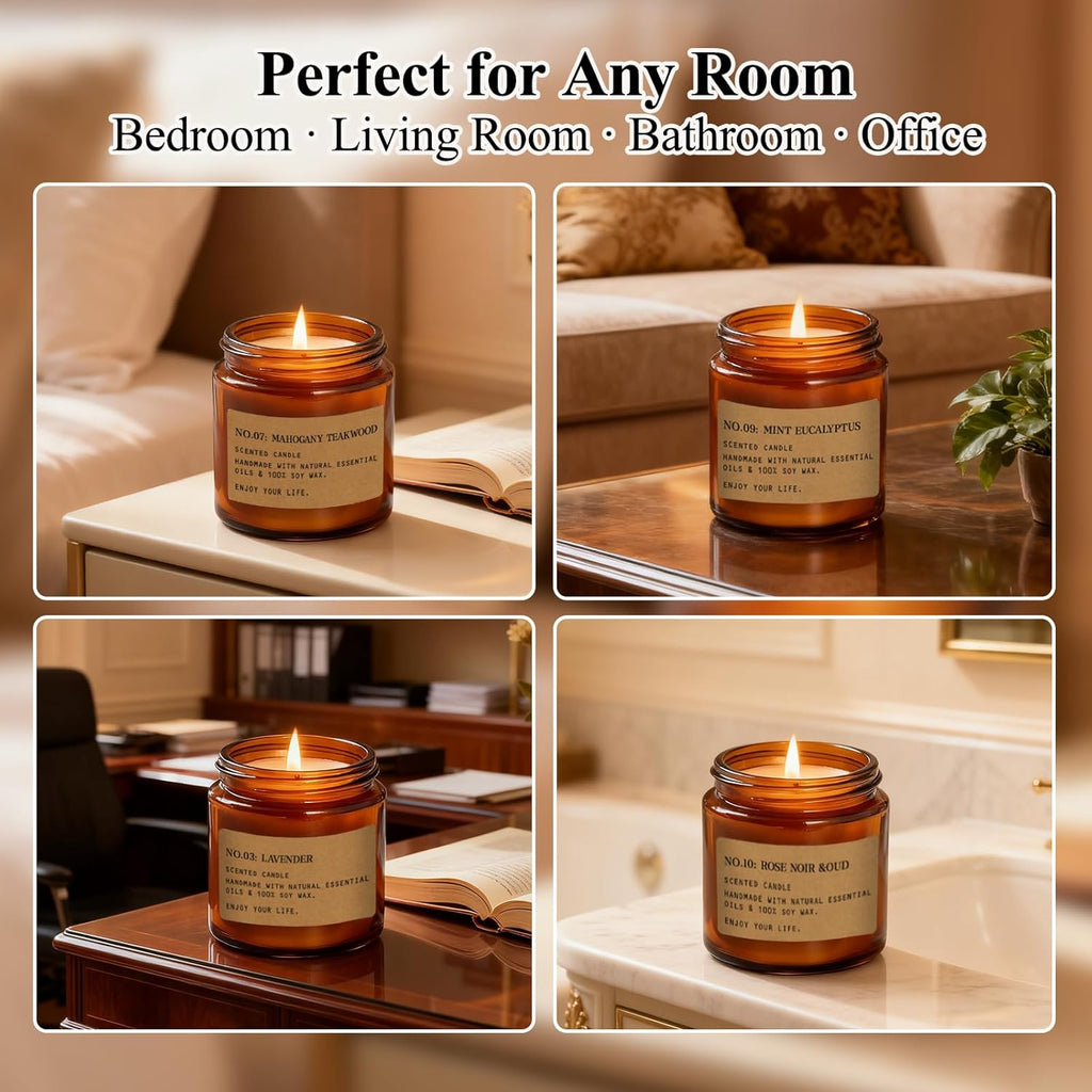 Soy Wax Orange Scented Candle - View 6