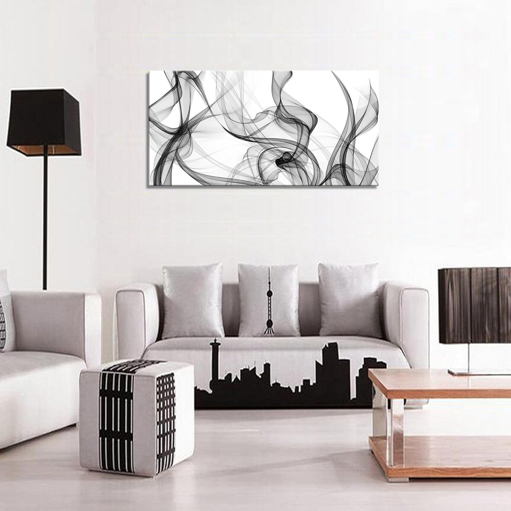 Beige Canvas Wall Art — 40" - View 2