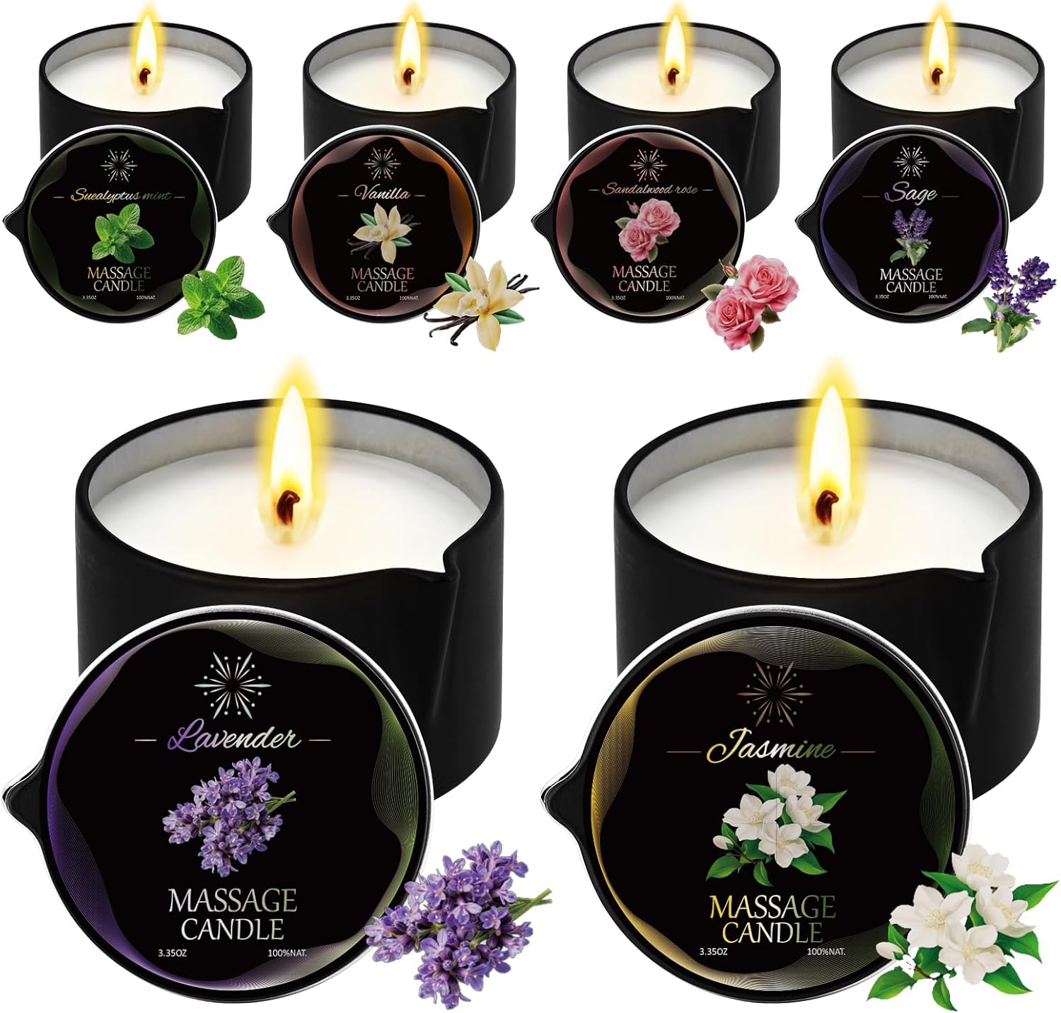 Soy Wax Candle — Style E