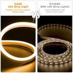 White LED Strip Lights - View 5
