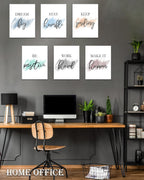 Beige Framed Wall Art — 12" - View 3