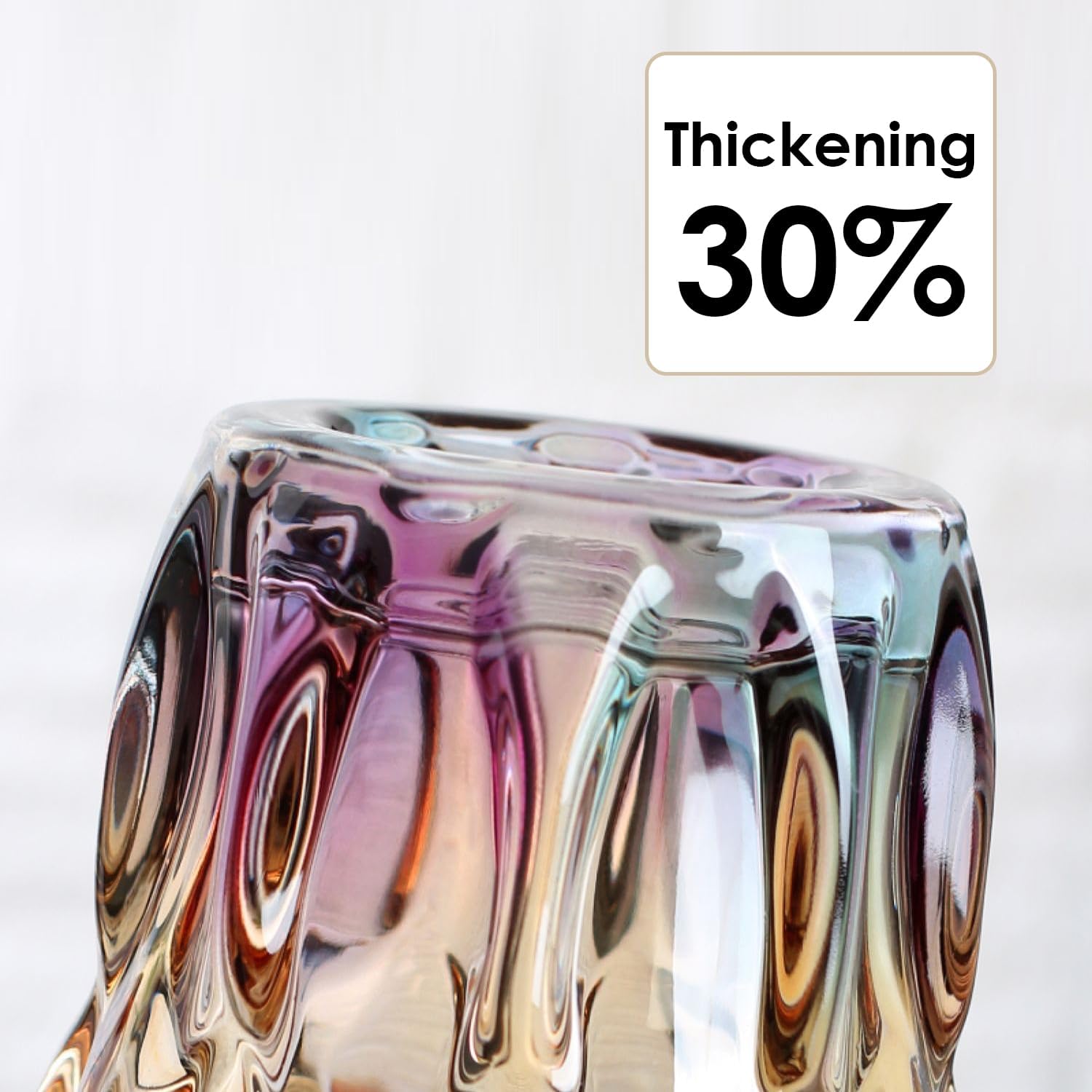 Luxe Blue Vase - View 3