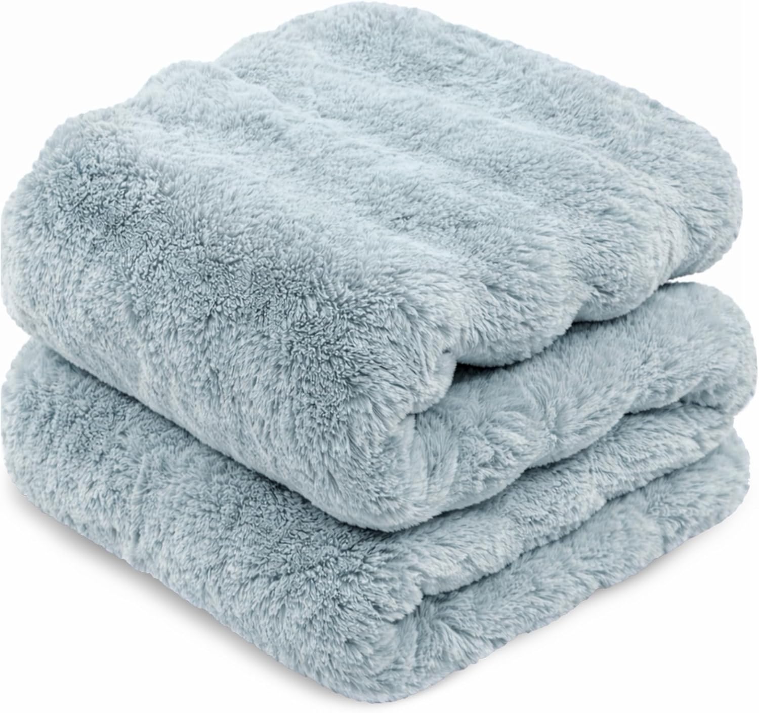 Luxe Beige Throw Pillow — 50" — Blue