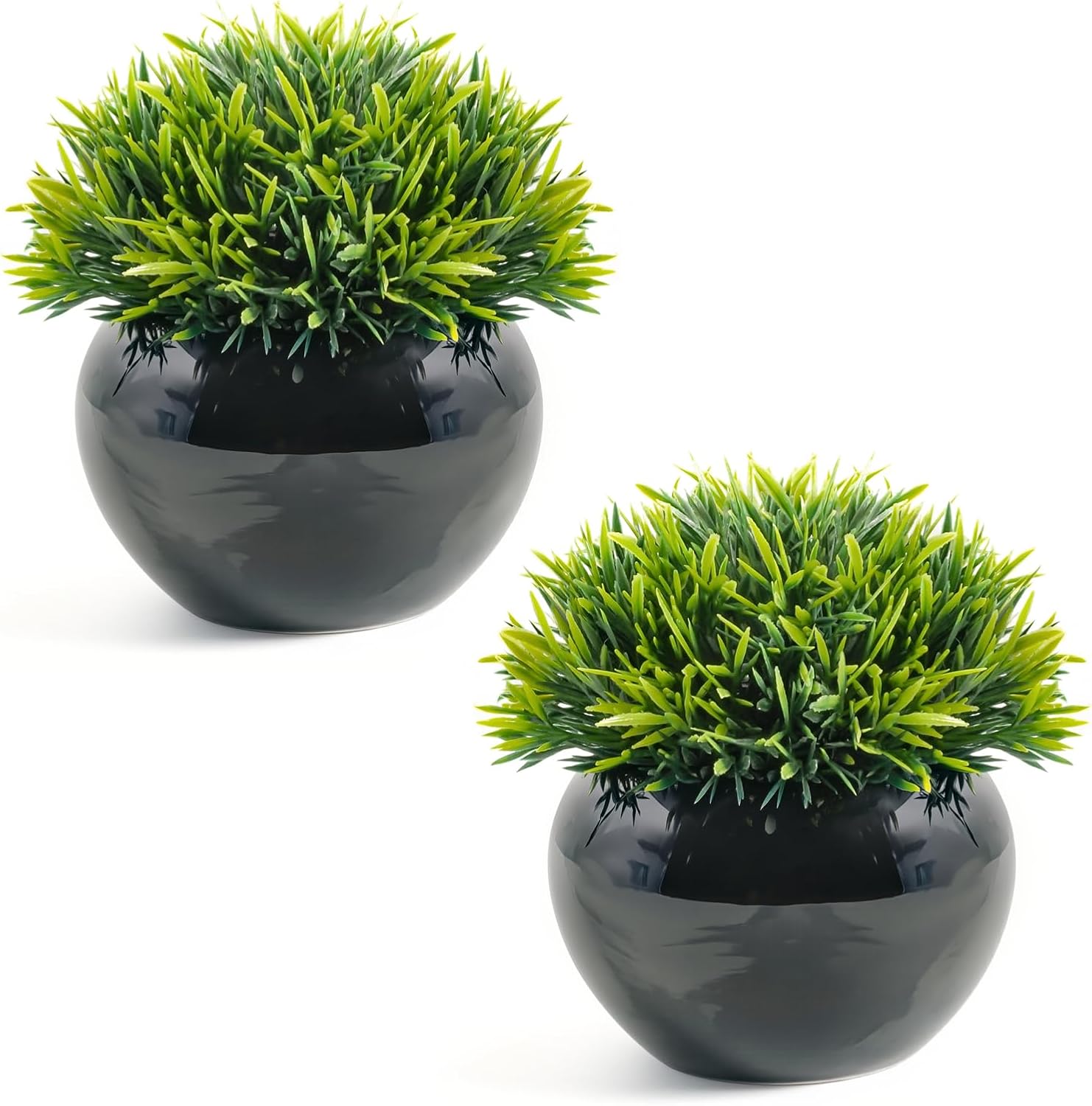 Black Faux Plant — Black2