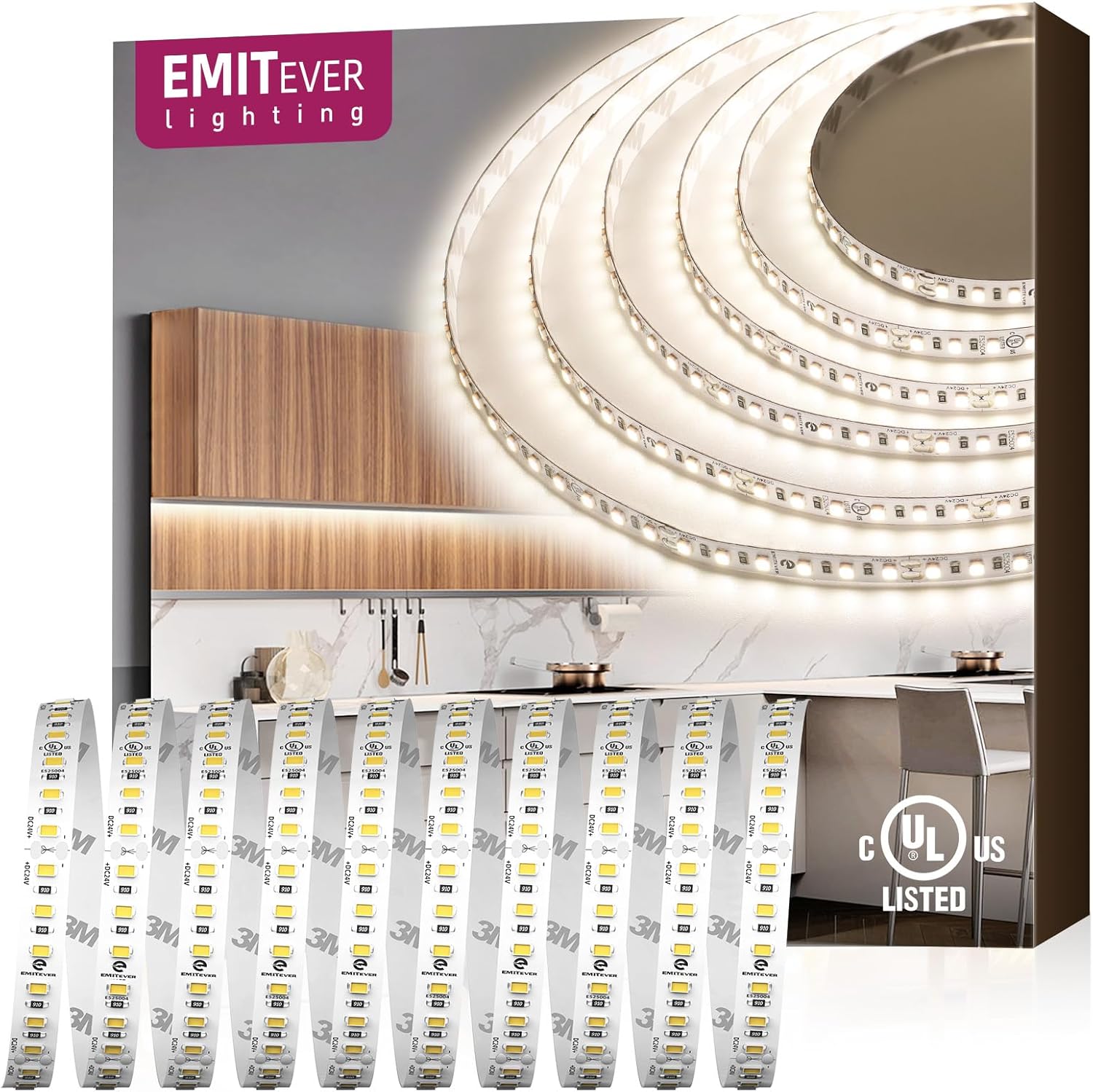 Metal LED Strip Lights — 4000K