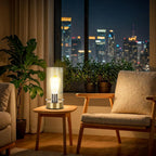 Luxe Black Nightstand Lamp - View 5