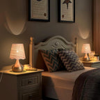 Boho Beige Table Lamp - View 7