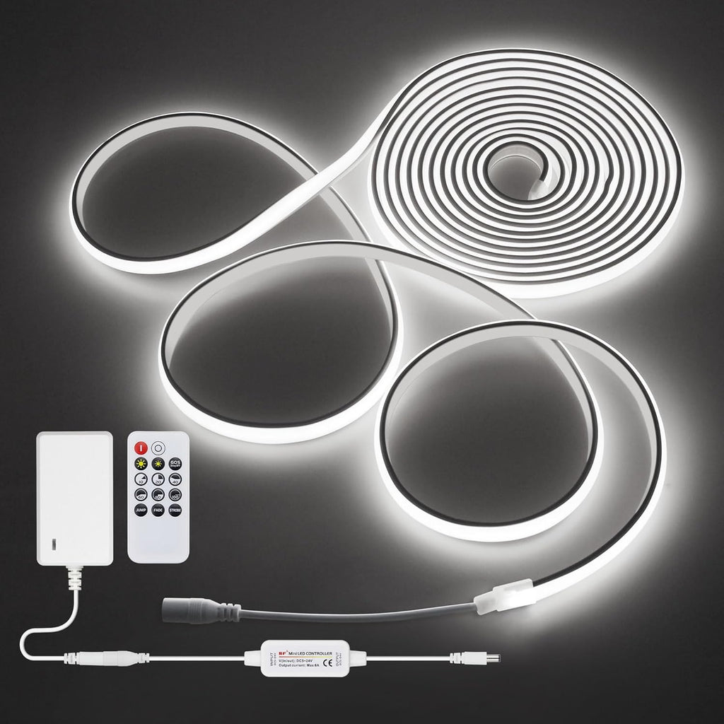 Dimmable White LED Strip Light — Cold White