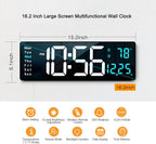 Black Wall Clock — 2" - View 3