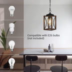 Adjustable Farmhouse Wood Pendant Light — 63" - View 5