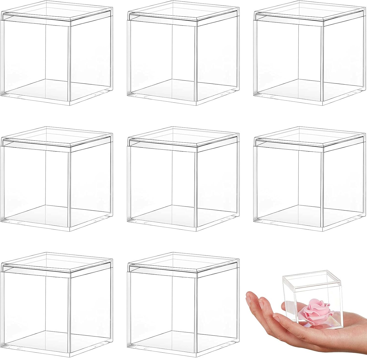 Metal Storage Basket — 2" — 1.77 x 1.77 x 1.77 Inch