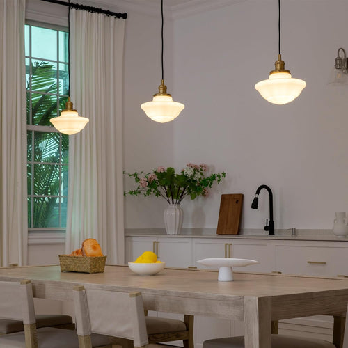 Adjustable Luxe Black Pendant Light - View 2
