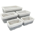 Rectangular Metal Storage Bin