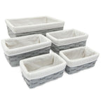 Rectangular Metal Storage Bin