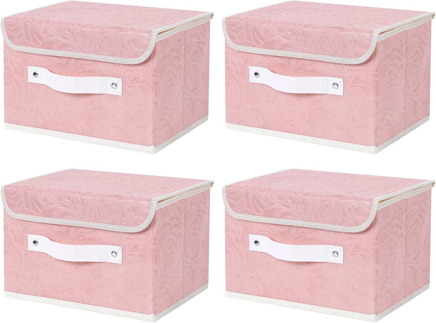 Pink Storage Bin — Set of 1 — Small (Pack of 4)