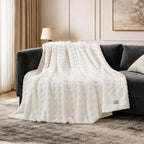 Modern Blue Throw Pillow — 50"