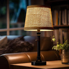 Black Bedside Lamp — 19.5" - View 7