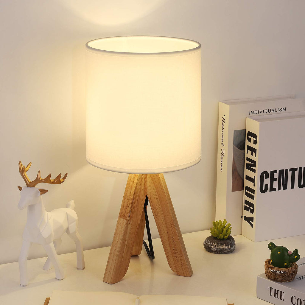 Beige Desk Lamp