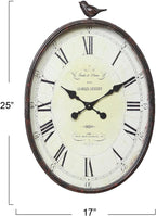 Oval Metal Wall Art - View 2