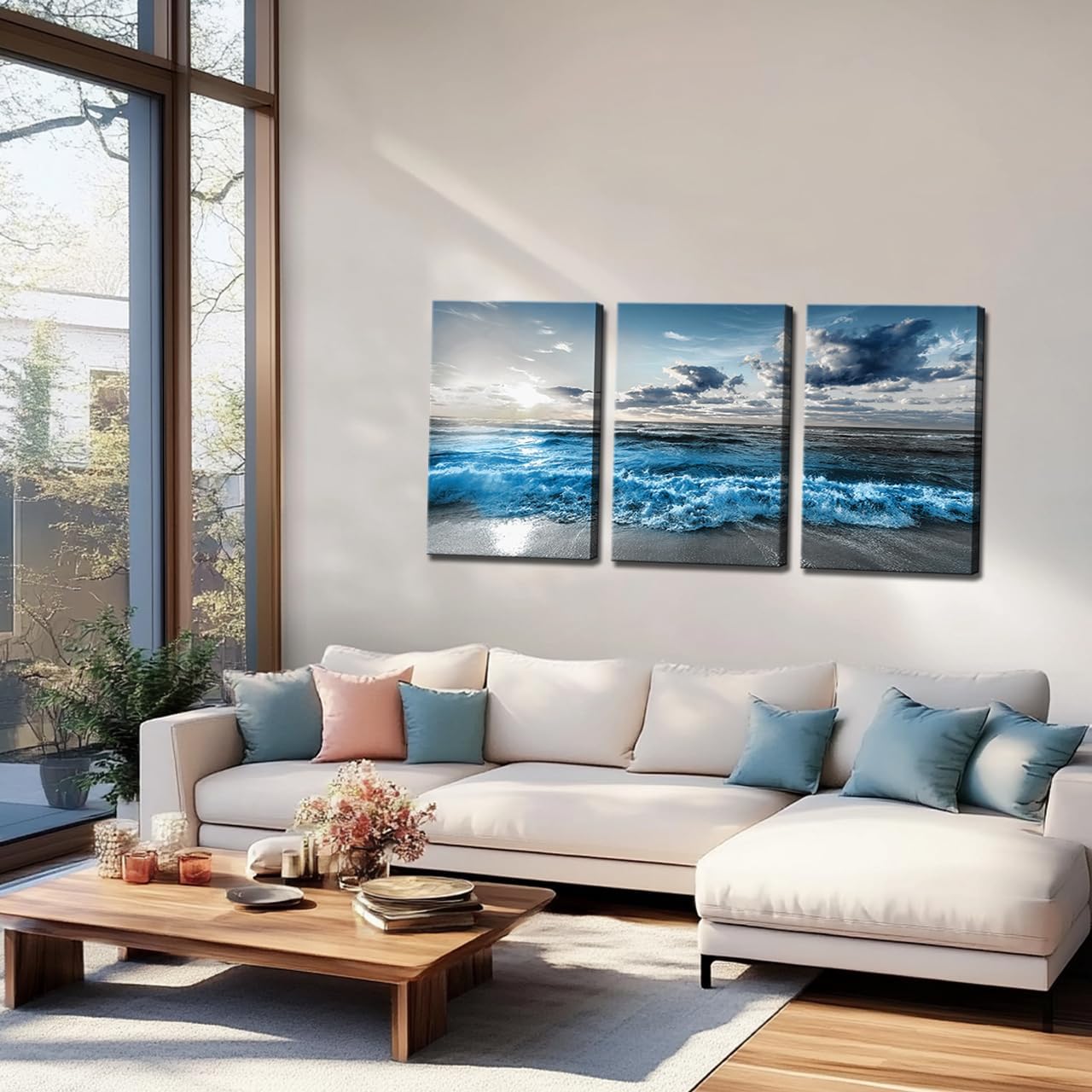 Framed Farmhouse Metal Wall Art — 24" - View 5