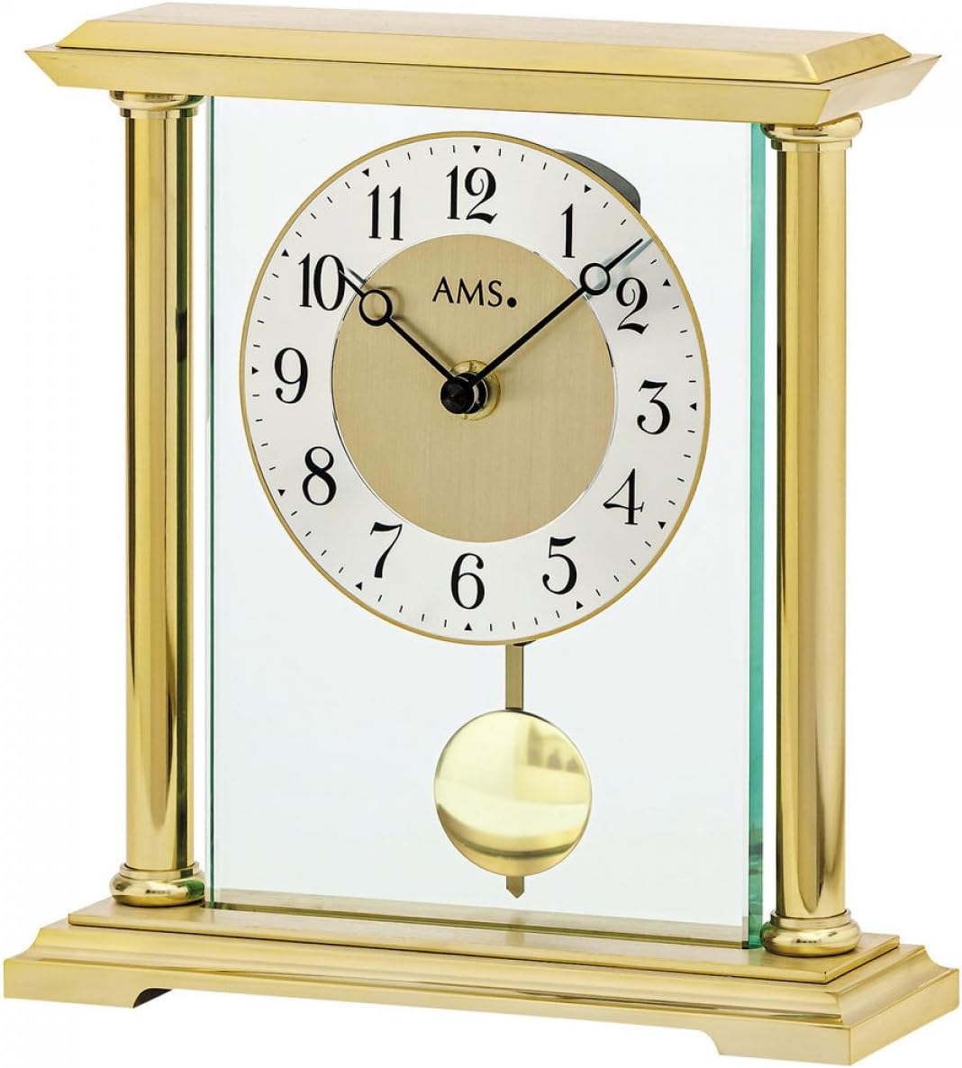 Brown Wall Clock — 43x5 — 22 x 6 x 73 cm