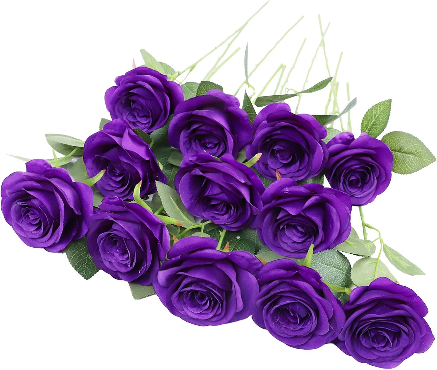 Beige Artificial Flowers — Purple